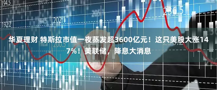 华夏理财 特斯拉市值一夜蒸发超3600亿元！这只美股大涨147%！美联储，降息大消息